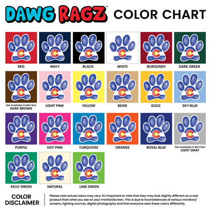 Colorado Watercolor Paw