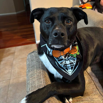 Skeleton Tuxedo Bandana