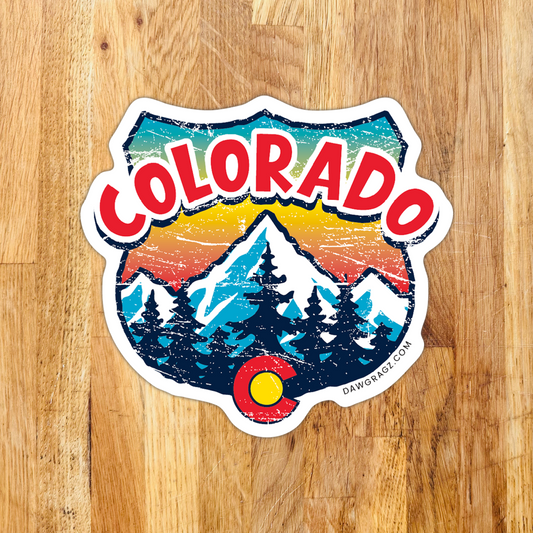 Colorado Badge Sticker