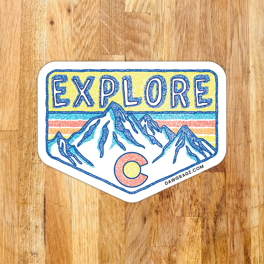 Explore Colorado Sticker