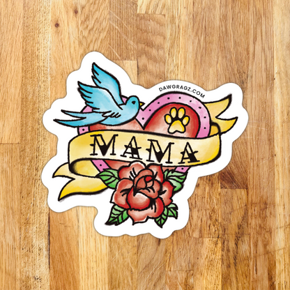 Mama Tattoo Sticker