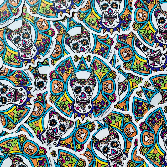 Aztec Dawg Sticker