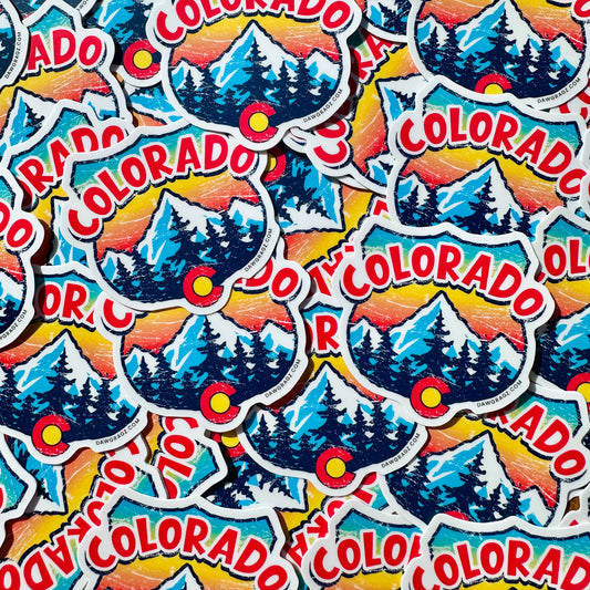 Colorado Badge Sticker