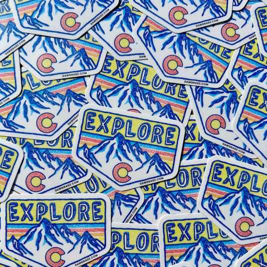 Explore Colorado Sticker