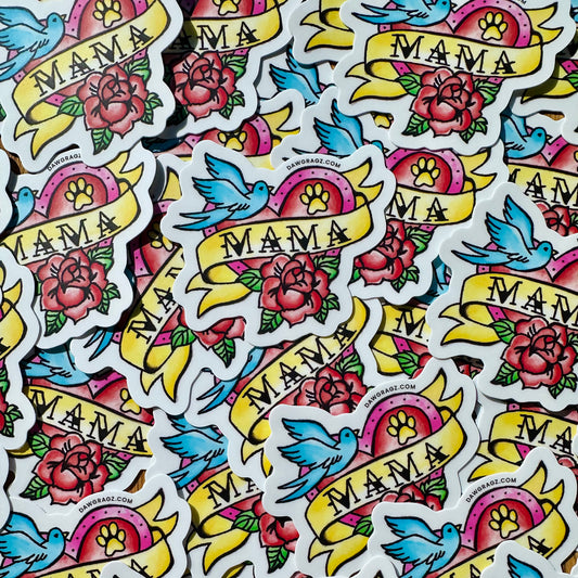 Mama Tattoo Sticker